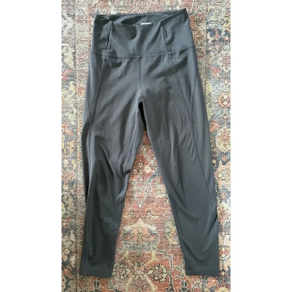Girlfriend Collective Paloma Sports Top (Medium) and 7/8 High Waist Leggings (Sm